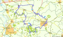 Route in Gelderland