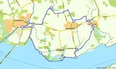 Route in Zeeland