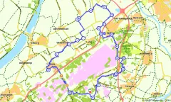 Route in Gelderland