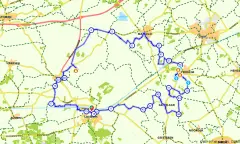 Route in Gelderland