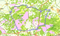 Route in Gelderland