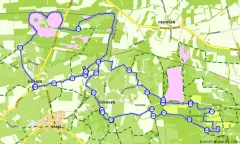 Route in Overijssel