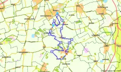 Route in Drenthe