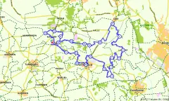 Route in Overijssel