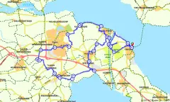 Route in Zeeland