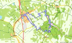 Route in Overijssel