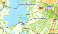 Route in Noord-Holland