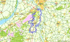 Route in Gelderland