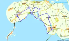 Route in Zeeland