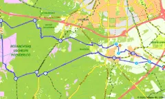 Route in Gelderland