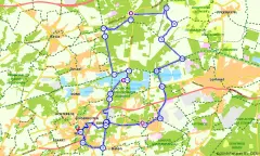 Route in het buitenland