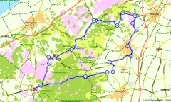 Route in Gelderland