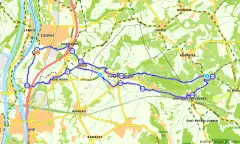 Route in Limburg