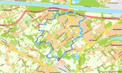 Route in Limburg