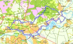 Route in Gelderland