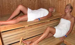 relaxen in sauna