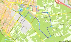 Route in Utrecht