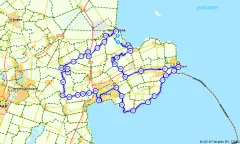 Route in Noord-Holland