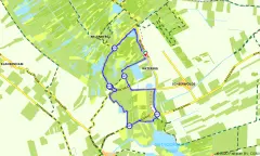 Route in Overijssel