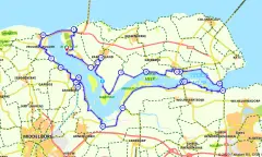 Route in Zeeland