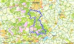 Route in Gelderland