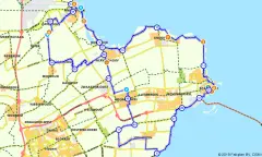 Route in Noord-Holland