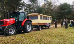 Met de huifkar de Veluwe beleven - bij Loenen