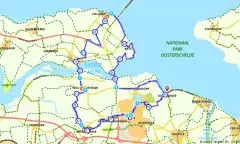 Route in Zeeland