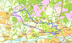 Route in Gelderland