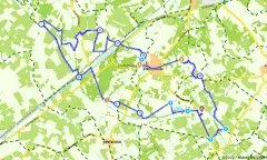 Route in Overijssel