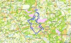 Route in Limburg