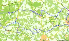 Route in Gelderland