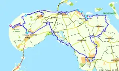 Route in Zeeland