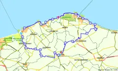 Route in Zeeland