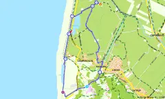 Route in Noord-Holland