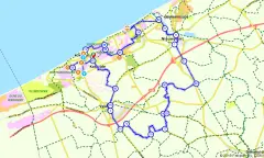 Route in het buitenland