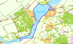 Route in Gelderland