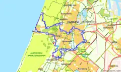 Route in Noord-Holland