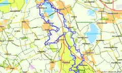 Route in Drenthe