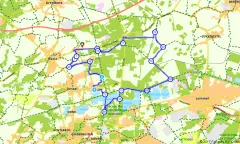 Route in het buitenland