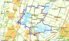 Route in Noord-Holland