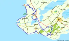 Route in Friesland