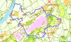 Route in Gelderland