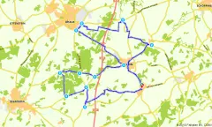 Route in het buitenland