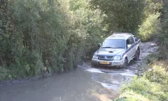 Auto door water