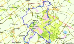 Route in Drenthe