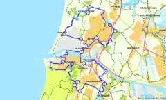 Route in Noord-Holland