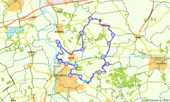 Route in Gelderland