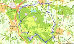 Fietsroute de Maashorst