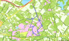 Route in Overijssel